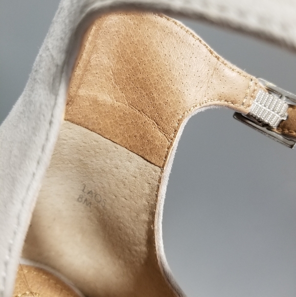 👠TAHARI MAUVE STRAPPY HEELS - Picture 7 of 7